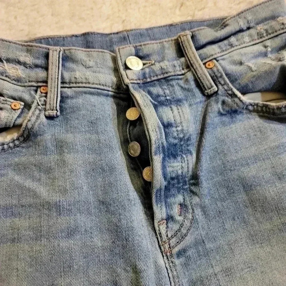 Mother Superior The Scrapper Ankle in Wicked Wild Calling Distressed Crop - Picture 7 of 12